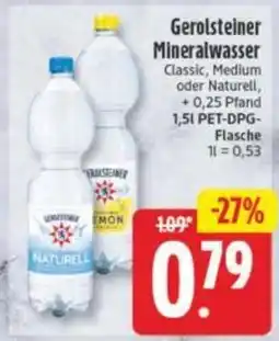 Elli Markt Gerolsteiner Mineralwasser Angebot