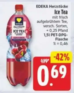 Elli Markt EDEKA Herzstücke Ice Tea Angebot