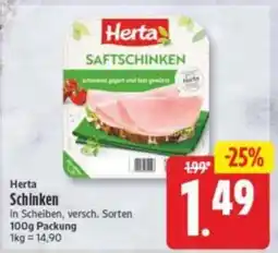Elli Markt Herta Schinken Angebot