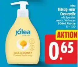 Elli Markt jolea Milk & Honey Creamy liquid soap Angebot
