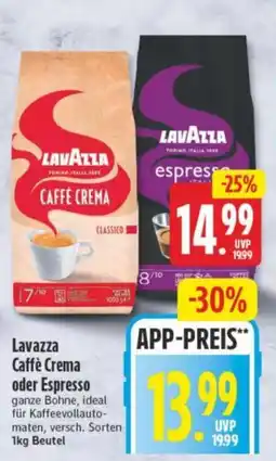 Elli Markt Lavazza Caffè Crema oder Espresso Angebot