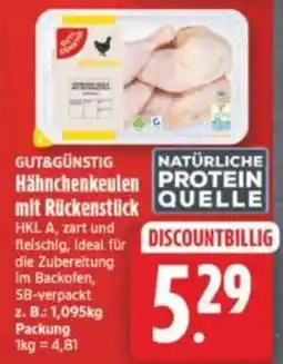 Elli Markt Hähnchenkeulen mit Rückenstück Angebot