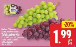 Elli Markt EDEKA Herzstücke Tafeltrauben-Mix Angebot