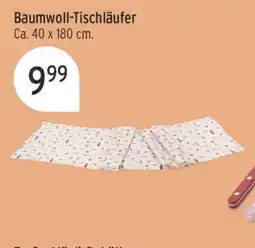 Elli Markt Baumwoll-Tischläufer Angebot