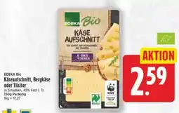 Elli Markt EDEKA Bio Käse Aufschnitt Angebot