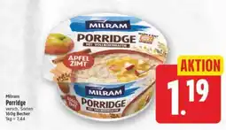 Elli Markt Milram Porridge Angebot