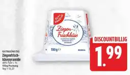 Elli Markt GUT&GÜNSTIG Ziegenfrischkäsepyramide Angebot