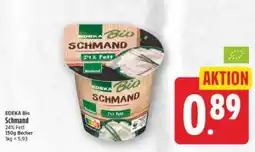 Elli Markt EDEKA Bio Schmand Angebot