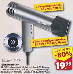 Famila Nord West VITALmaxx Slim Hairdryer Angebot
