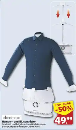 Famila Nord West cleanmaxx Hemden und Blusenbügler Angebot