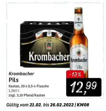 KONSUM Krombacher Pils Angebot