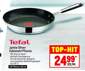 METRO Tefal Jamie Oliver Edelstahl Pfanne Angebot