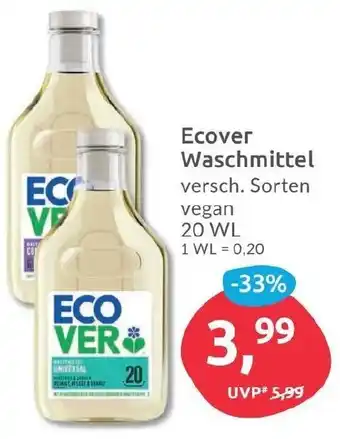 Budni Ecover Waschmittel 20WL Angebot