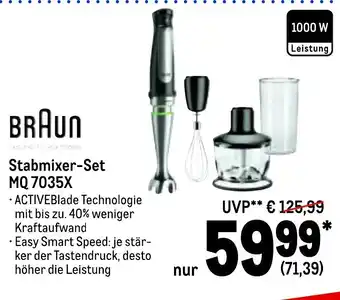 METRO Braun Stabmixer-Set | MQ7035X Angebot