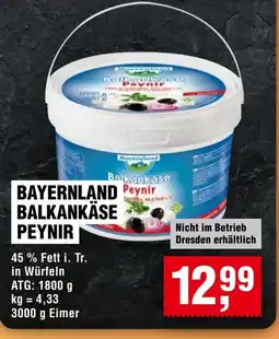 Handelshof BAYERNLAND BALKANKÄSE PEYNIR Angebot