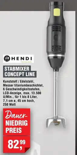 Handelshof Hendi stabmixer concept line Angebot