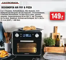 Handelshof Gastroback designofen air fry & pizza Angebot