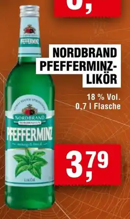 Handelshof NORDBRAND PFEFFERMINZ-LIKÖR Angebot