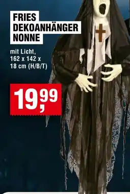 Handelshof FRIES DEKOANHÄNGER NONNE Angebot