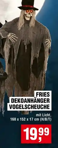 Handelshof FRIES DEKOANHÄNGER VOGELSCHEUCE Angebot