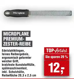 Handelshof MICROPLANE PREMIUM-ZESTER-REIBE Angebot