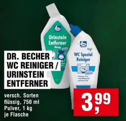 Handelshof DR. BECHER WC REINIGER / URINSTEIN ENTFERNER Angebot