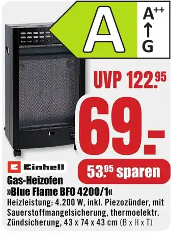Einhell Gas-Heizofen »Blue Flame BFO 4200/1«
