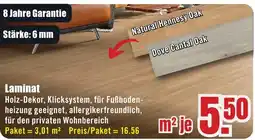B1 Discount Baumarkt Laminat Angebot