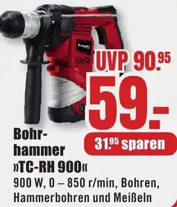 B1 Discount Baumarkt Einhell Bohrhammer »TC-RH 900« Angebot