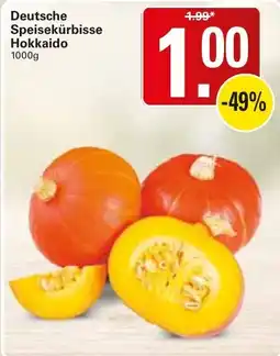 WEZ Deutsche Speisekürbisse Hokkaido Angebot
