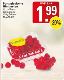 WEZ Driscoll's Portugiesische Himbeeren Angebot