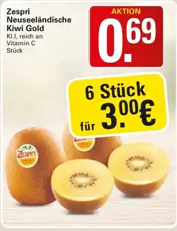 WEZ Zespri Neuseeländische Kiwi Gold Angebot