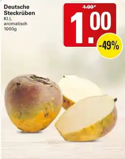 WEZ Deutsche Steckrüben Angebot