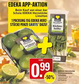 WEZ EDEKA Herzstücke Limetten Angebot
