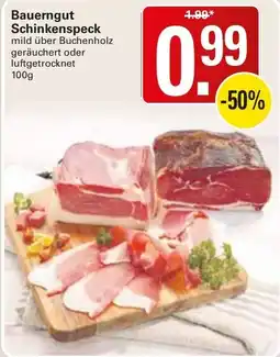 WEZ Bauerngut Schinkenspeck Angebot