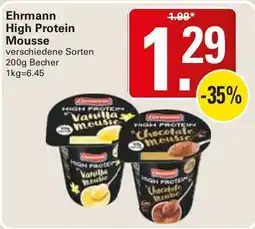 WEZ Ehrmann High Protein Mousse Angebot