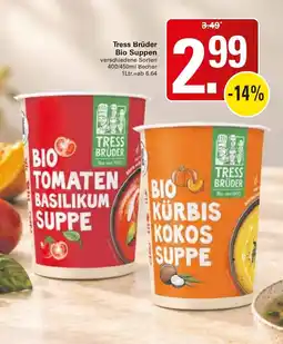 WEZ Tress Brüder Bio Suppen Angebot