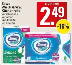 WEZ Zewa Wisch & Weg Küchenrolle Angebot