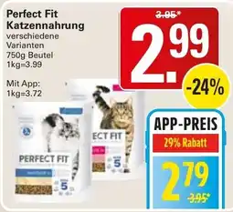 WEZ Perfect Fit Katzennahrung Angebot