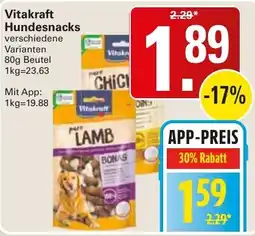 WEZ Vitakraft Hundesnacks Angebot