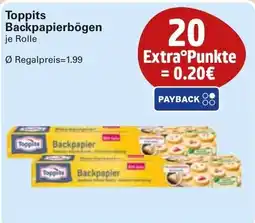 WEZ Toppits Backpapierbögen Angebot