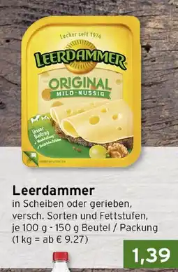CAP Markt Leerdammer Original Mild-Nussig Angebot