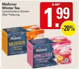 WEZ Meßmer Winter Tee Angebot