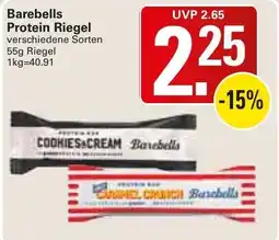WEZ Barebells Protein Riegel Angebot