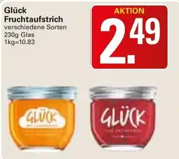 WEZ Glück Fruchtaufstrich Angebot
