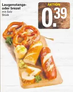 WEZ Laugenstange-oder brezel mit Salz Angebot