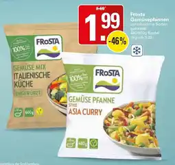 WEZ Frosta Gemüsepfannen Angebot