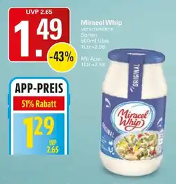 WEZ Miracel Whip Angebot