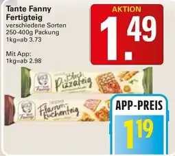 WEZ Tante Fanny Fertigteig Angebot