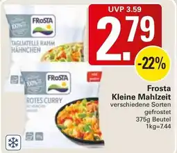 WEZ Frosta Kleine Mahlzeit Angebot